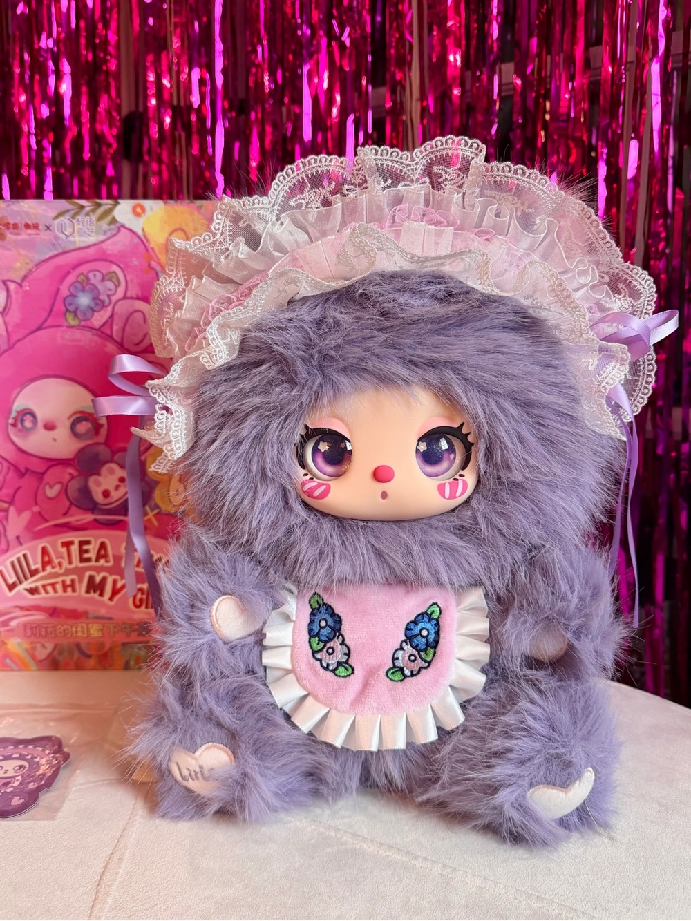 Liila Tea Time with my Girl Plush Blind Box x600- Iris Zhua Tang